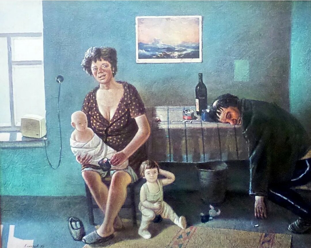 Художник Василий Колотев