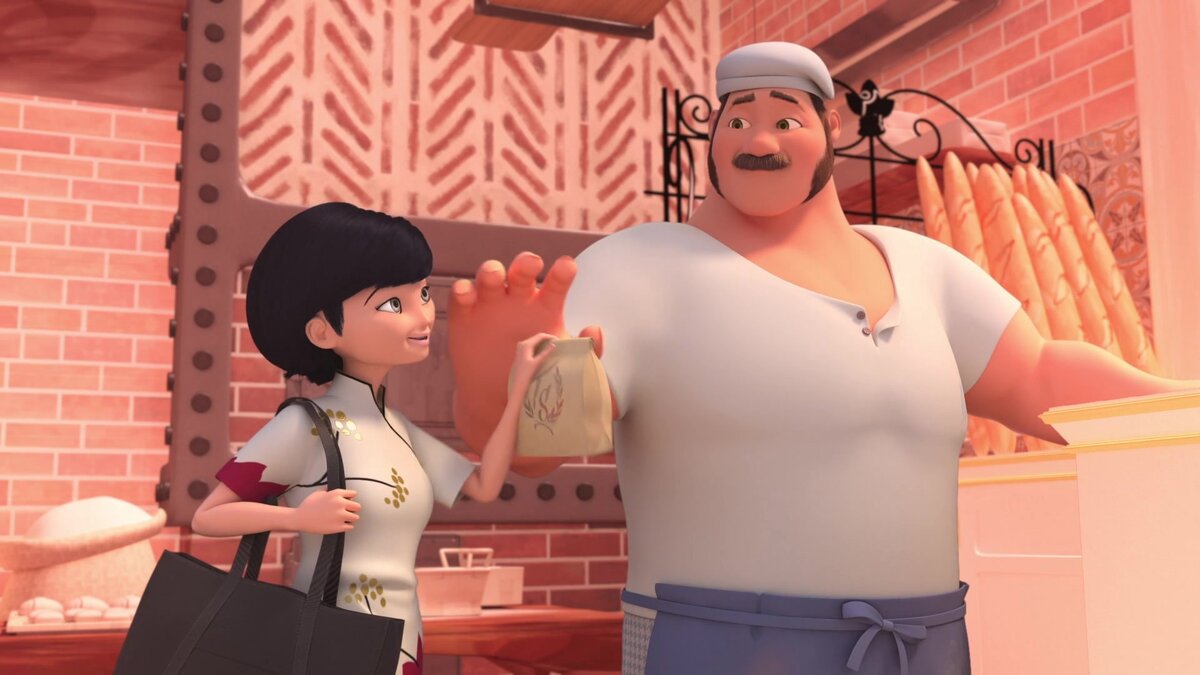 Кадр из серии "Цилинь"