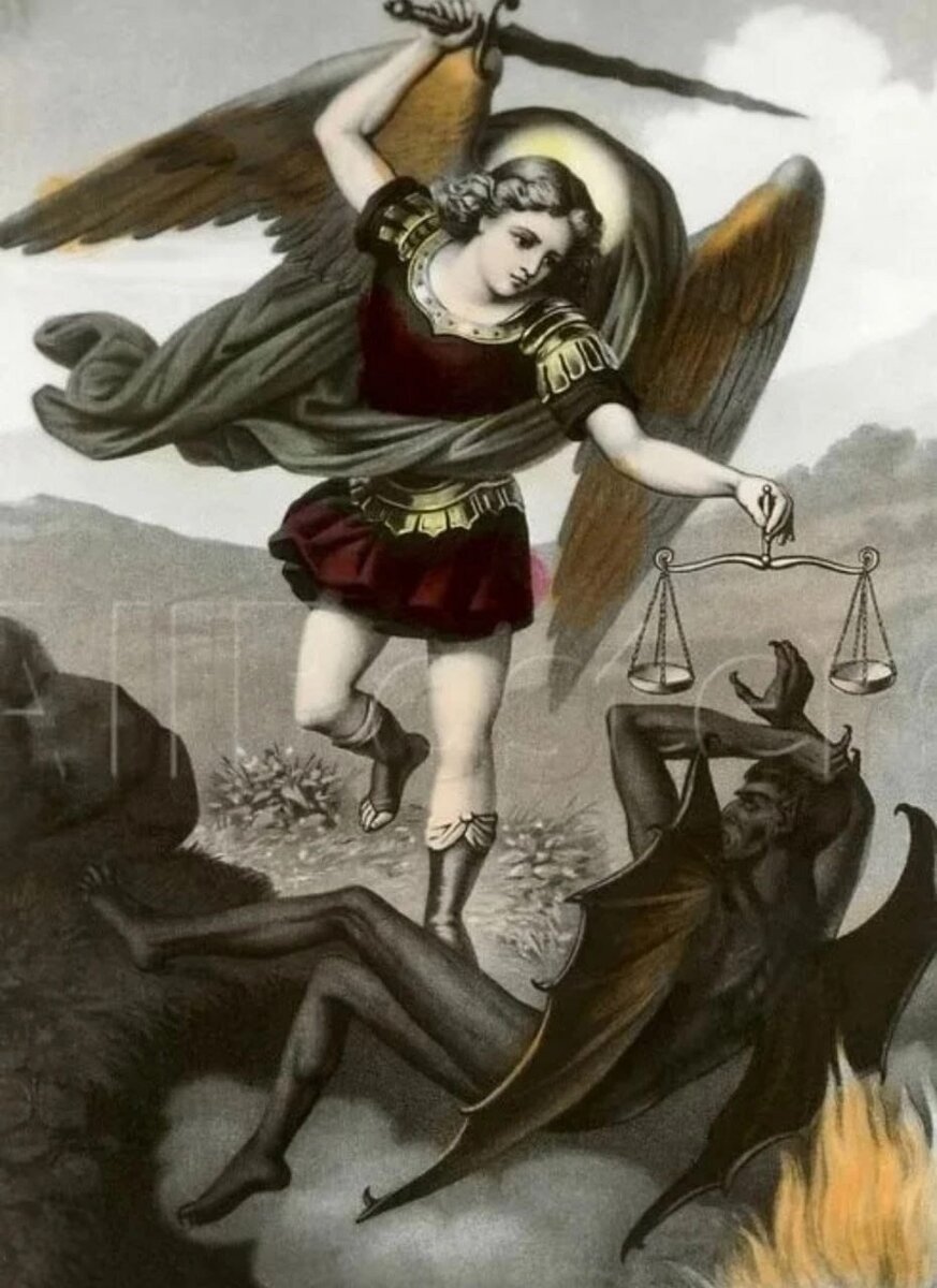 "Я о героях песнь слагаю,..." (Архангел Михаил. Фото из открытого источника Яндекс)