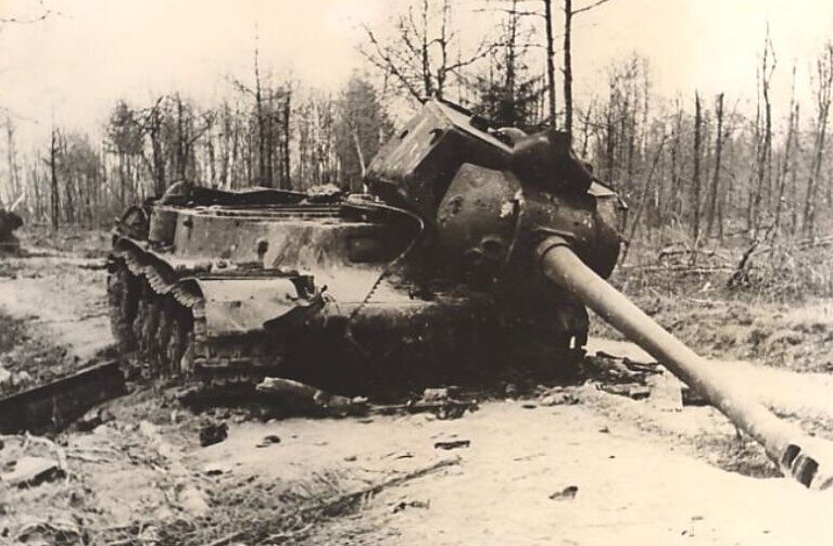 Уничтоженный ИС-2