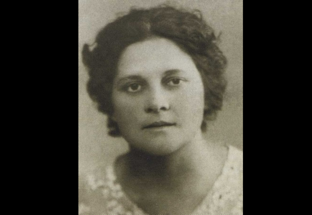 Валерия Лебедева (в девичестве Лиорко) в 1938 году