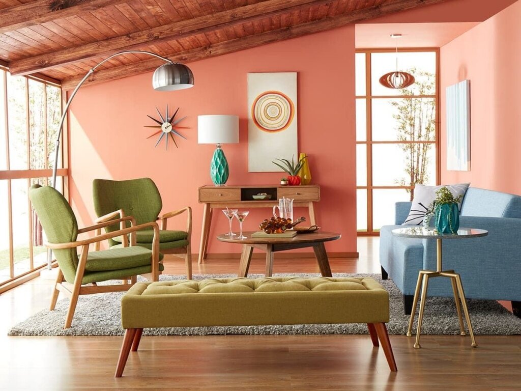 Этот стиль хорош тем, что можно создать совершенно новый, свежий интерьер, используя мебель и декор, которые уже есть в квартире. Да, мы говорим про старые, потрепанные шкафы, тумбы, комоды и диваны!-1-2