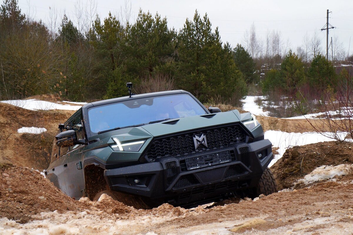 Внедорожник M-Hero 917: перекреститься — и «газ» в пол | abw.by | Дзен