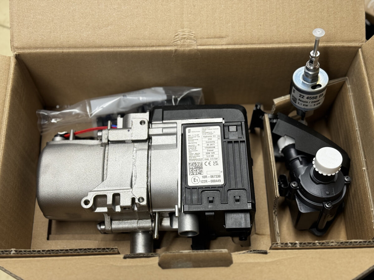 Ebershpreher Hydronic S3 D5E мощностью на 5кв