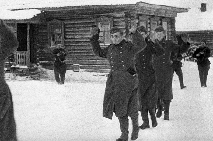 Сдавшиеся немцы