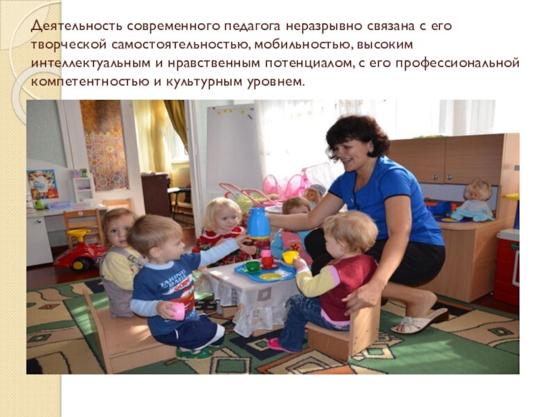 Проект воспитателя детского сада в младшей группе
