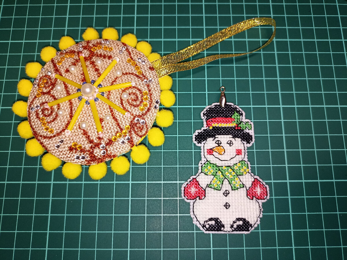 Снеговик от Овен. Фото автора