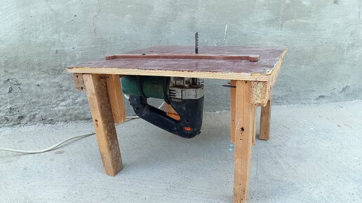 Распиловочный стол + Лобзик Своими руками. Ч. 1/Circular saw + Jig saw - Homemade Workbench. P. 1