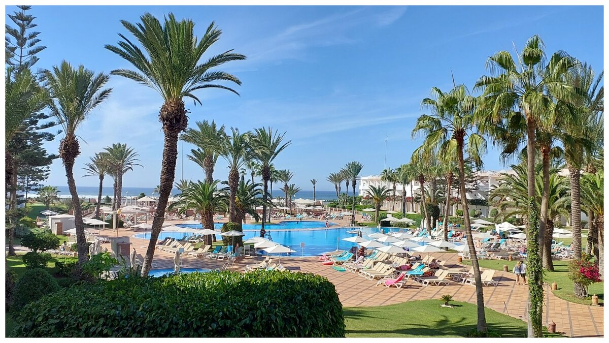 Вид из окна нашего номера