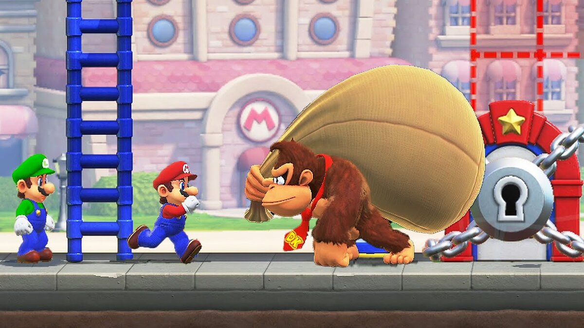 Mario vs donkey kong nintendo switch