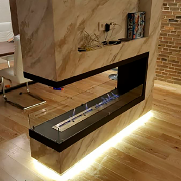 Торцевые биокамины