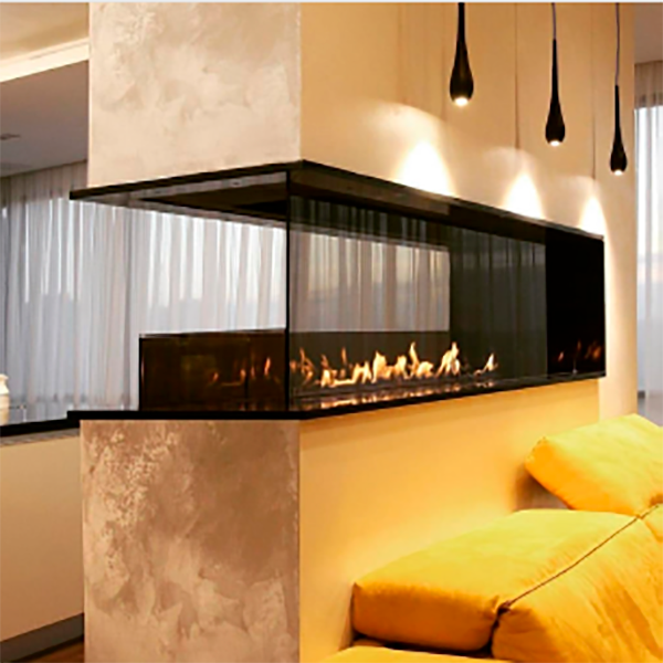 Торцевые биокамины