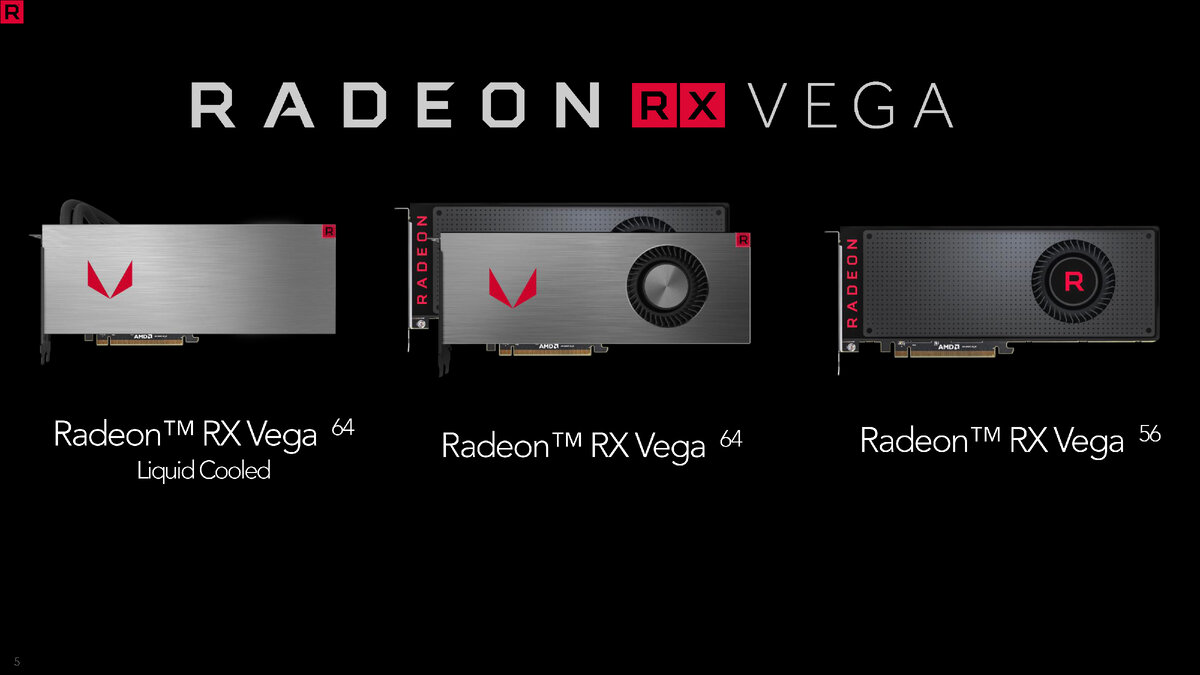 Radeon RX VEGA.