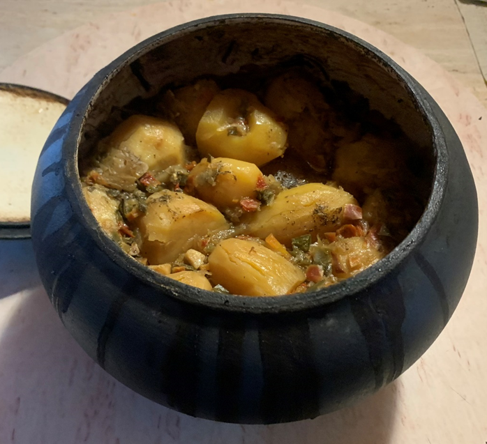 Щи в русской печи