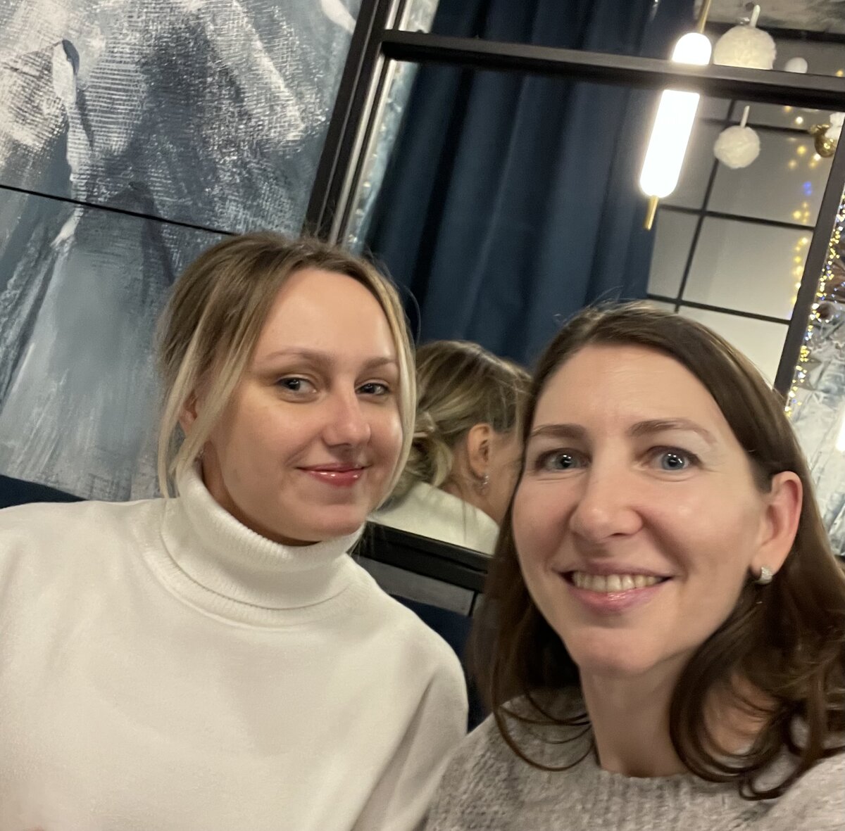 Руководитель программы Наставничества Светлана Филаретова и Сорокина Евгения