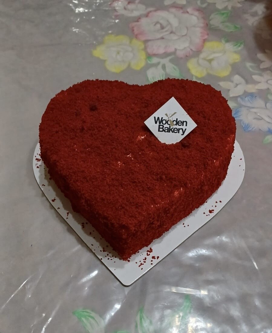 Это кекс у родственников. Я попросила фото.