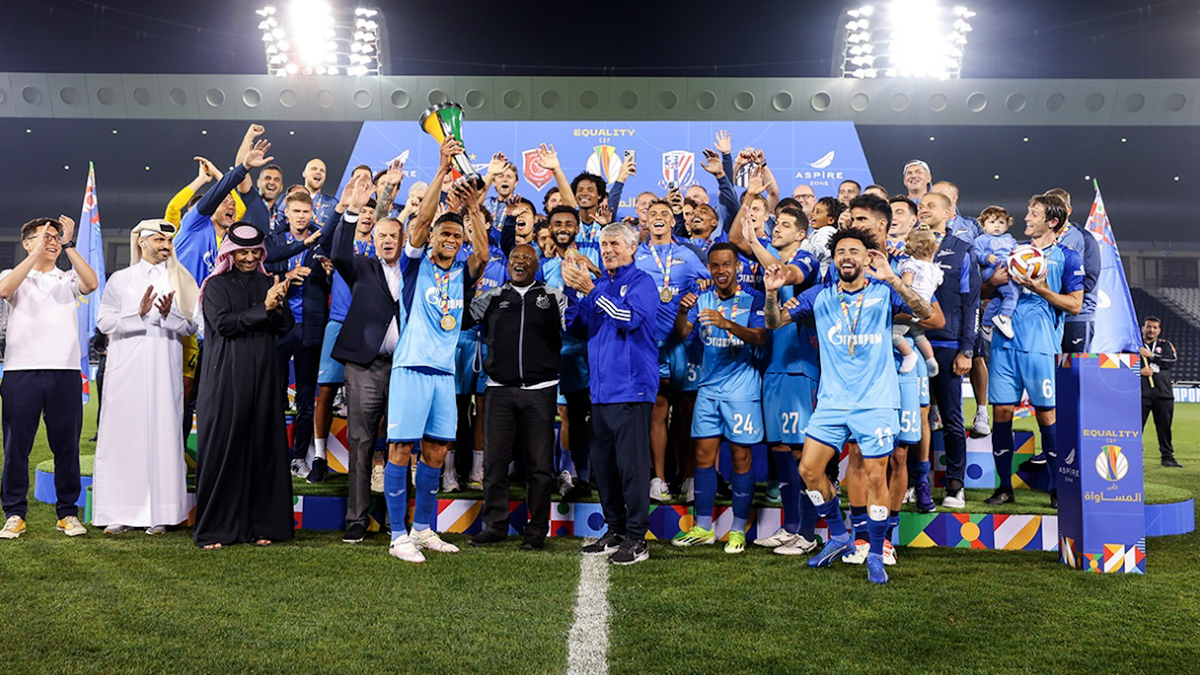 Первый трофей Зенита в этом году