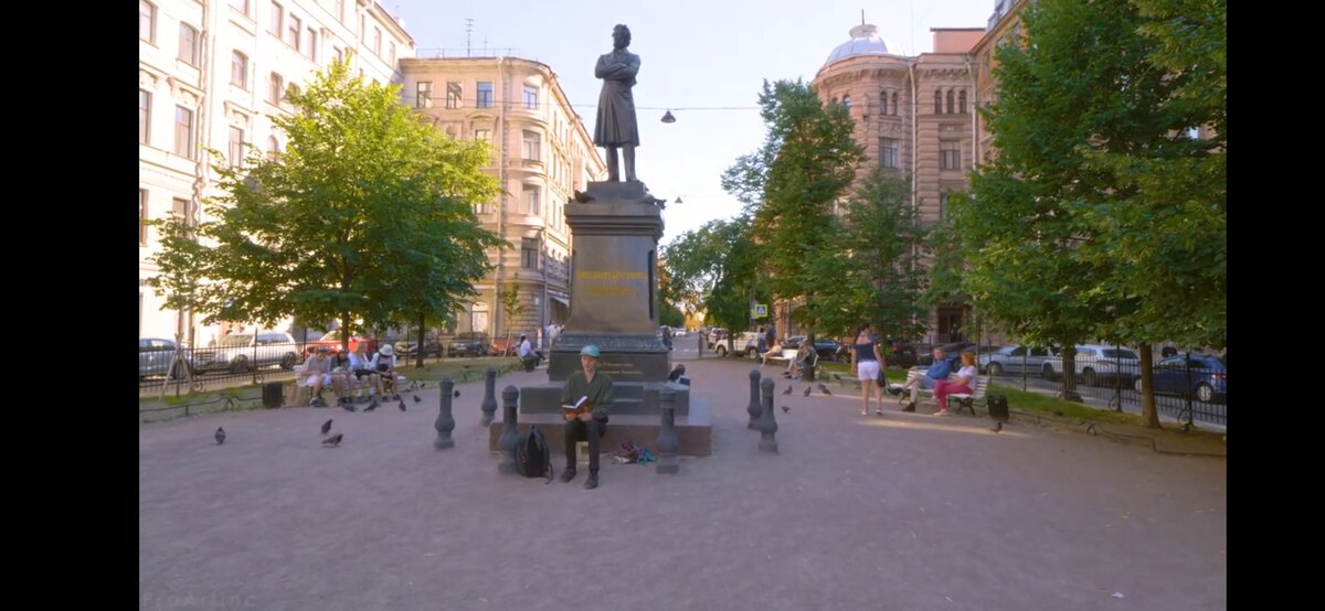 Александр Пушкин в Санкт-Петербурге 
