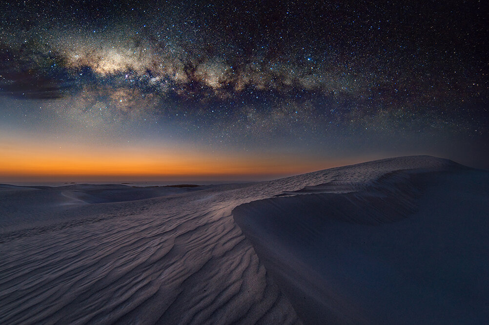 Пустыня днем жарко ночью холодно. Night Effect.