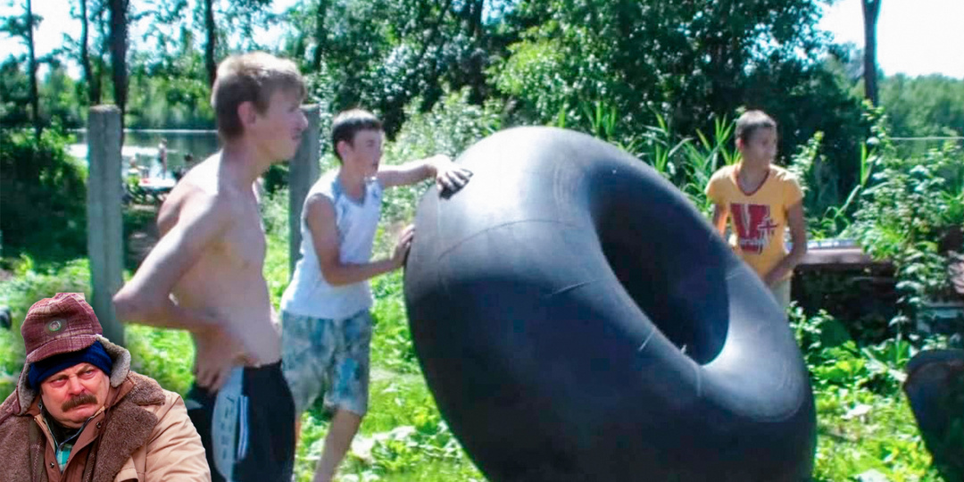 Камера, которую все хотели. Летний «тюбинг» моего детства. Главное, об «сосок» не покорябаться