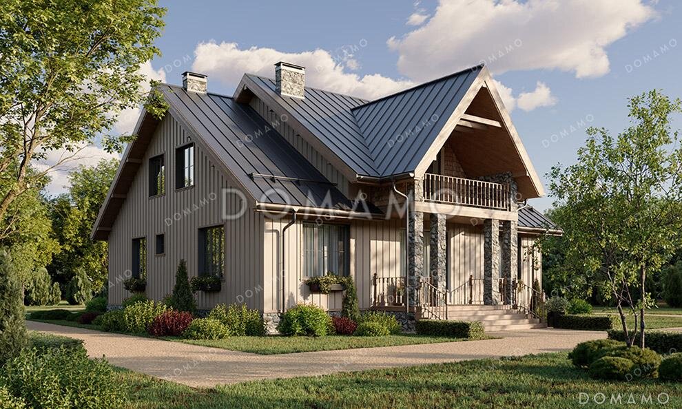 Вид со стороны террасы 