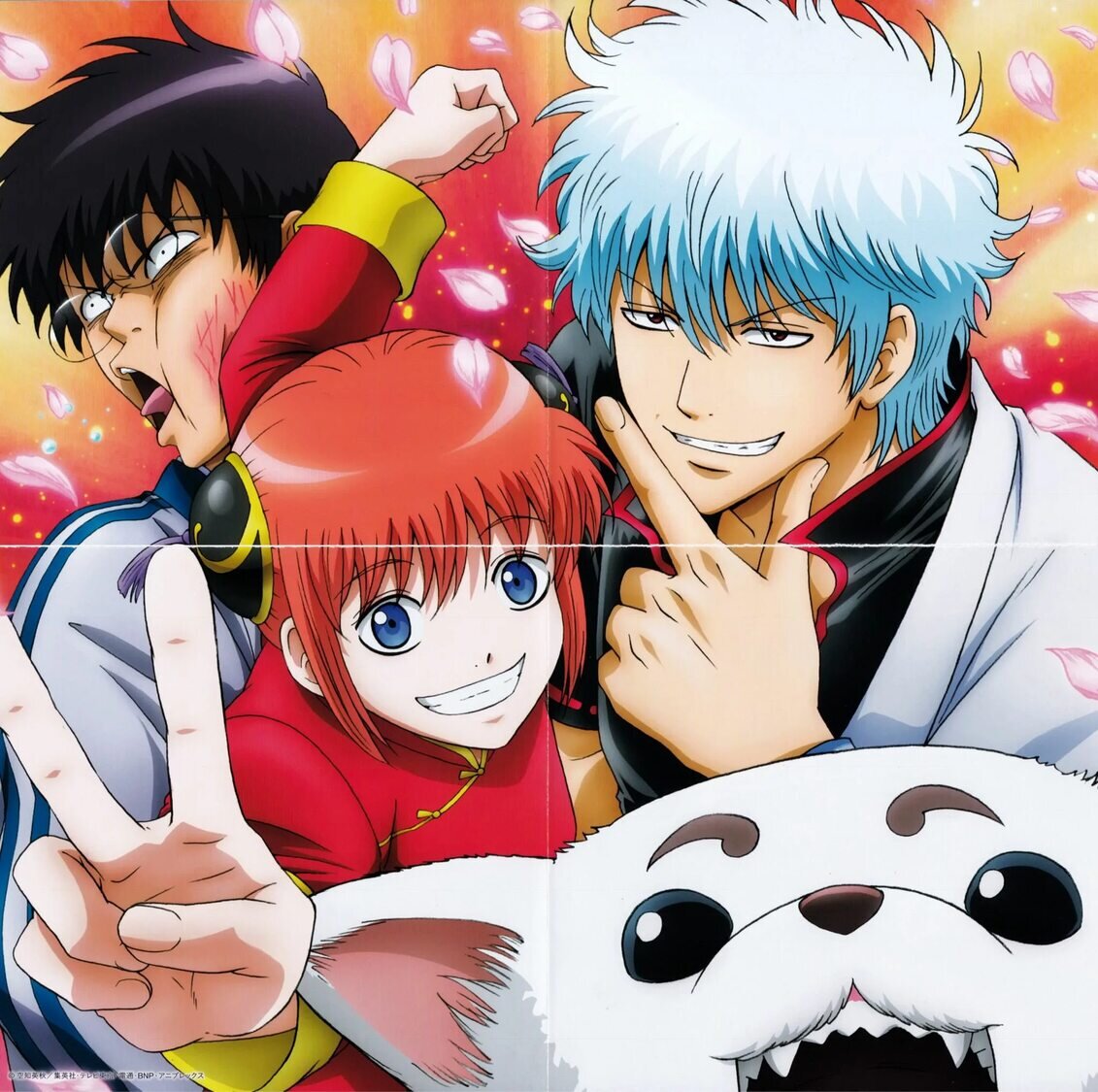 Gintama. Жанры: комедия, боевик, фантастика, приключения. Сюжет.-2