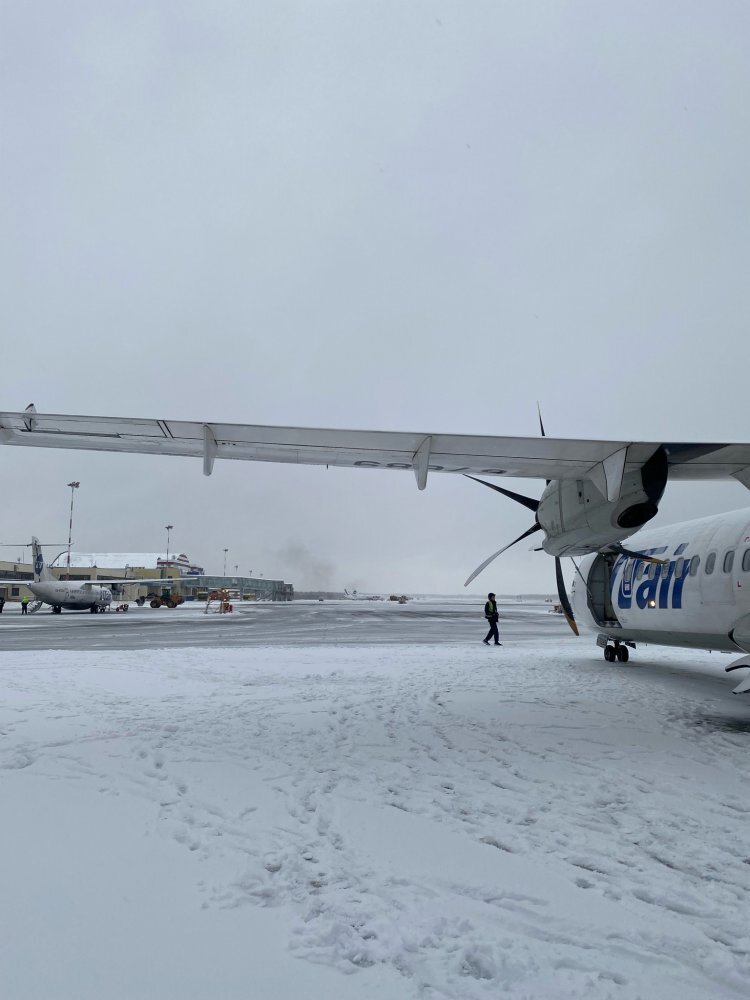    Вчера в аэропорту Екатеринбурга перенесли несколько рейсов Utair