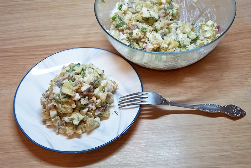 Голландский салат с сельдью – Вся Соль - кулинарный блог Ольги Баклановой