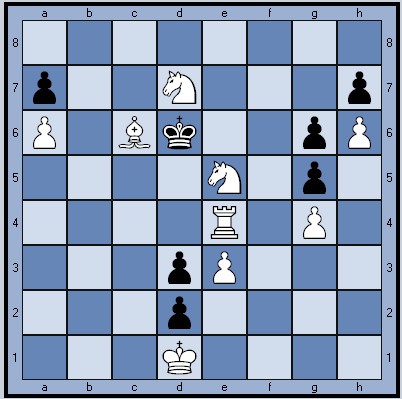 Мат в 3 хода.