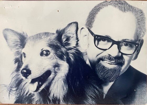 Психиатр Борис Левинсон и его пес Джинглз