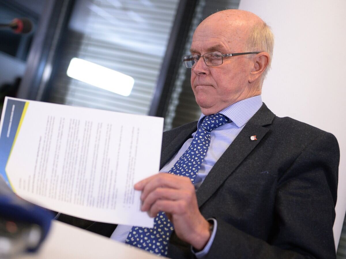    Президент Международного союза биатлонистов (IBU) Андерс Бессеберг© РИА Новости / Алексей Филиппов