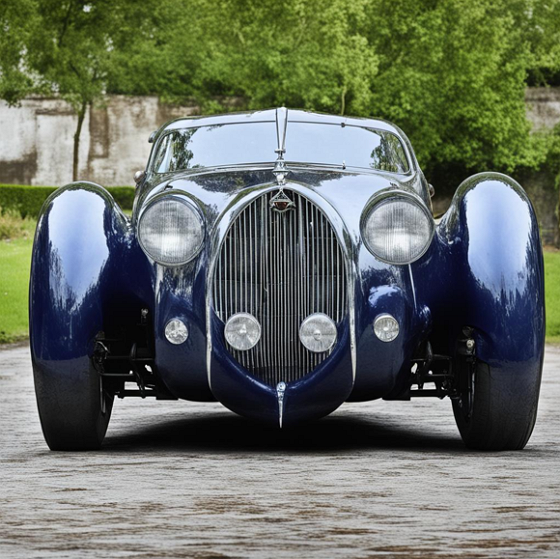Bugatti Type 57SC Atlantic был разработан в 1936 года