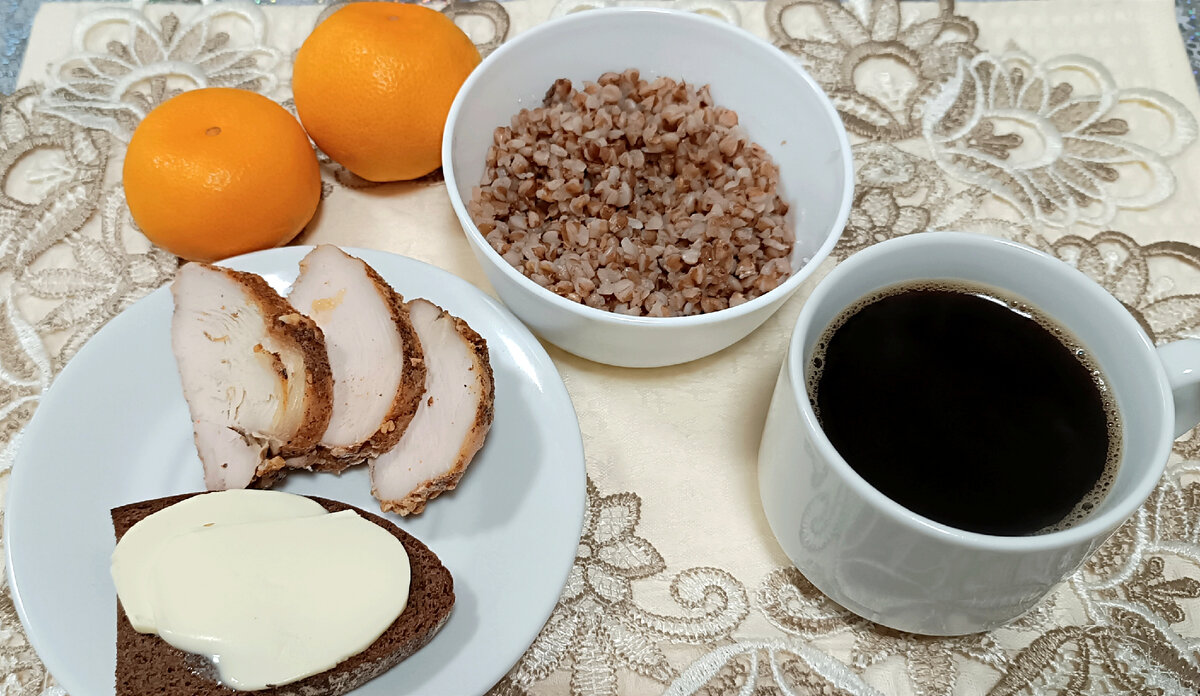 Мой завтрак. Фото автора