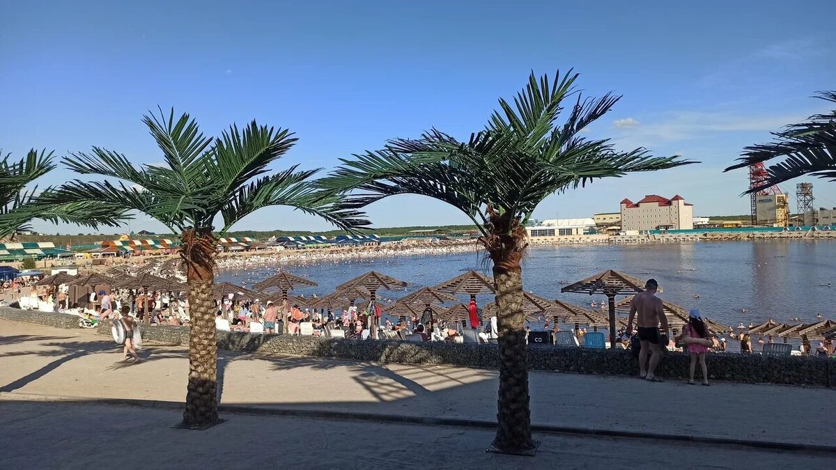 Вход на курорт оборудован кассами и турникетами. Билет стоит 350 рублей, и его покупают перед каждым визитом на пляж. Фото: Розалия В. / Яндекс Карты