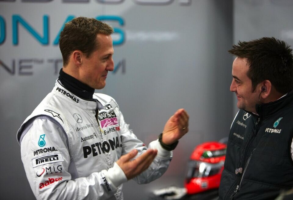    Джанкарло Физикелла: Шумахер мог стать отличным руководителем командыMercedes