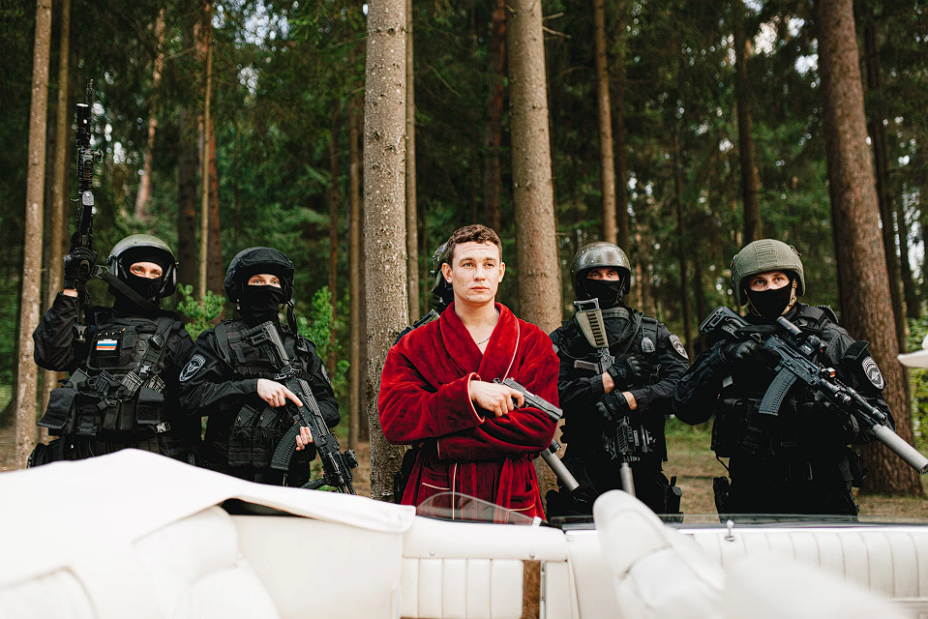 Кадр со съемок фильма «Кореша», 2024, Россия | kinopoisk.ru