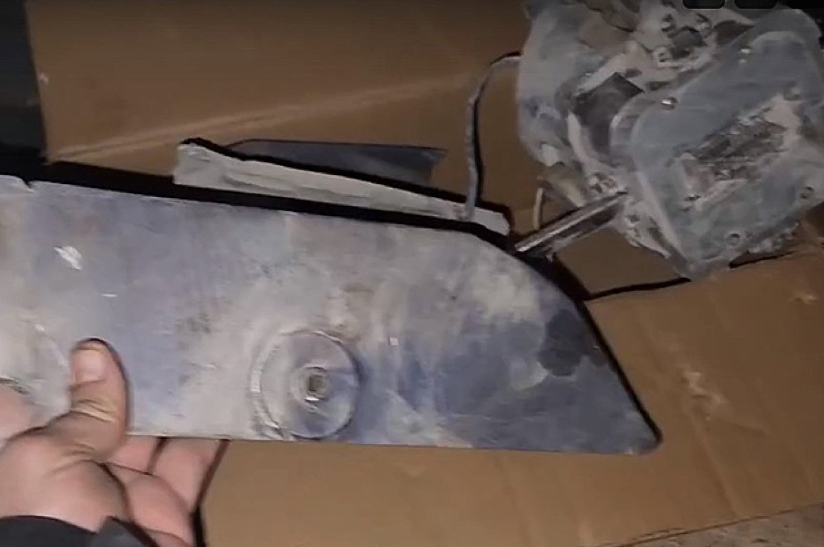    Обломки ракеты GLSDB.