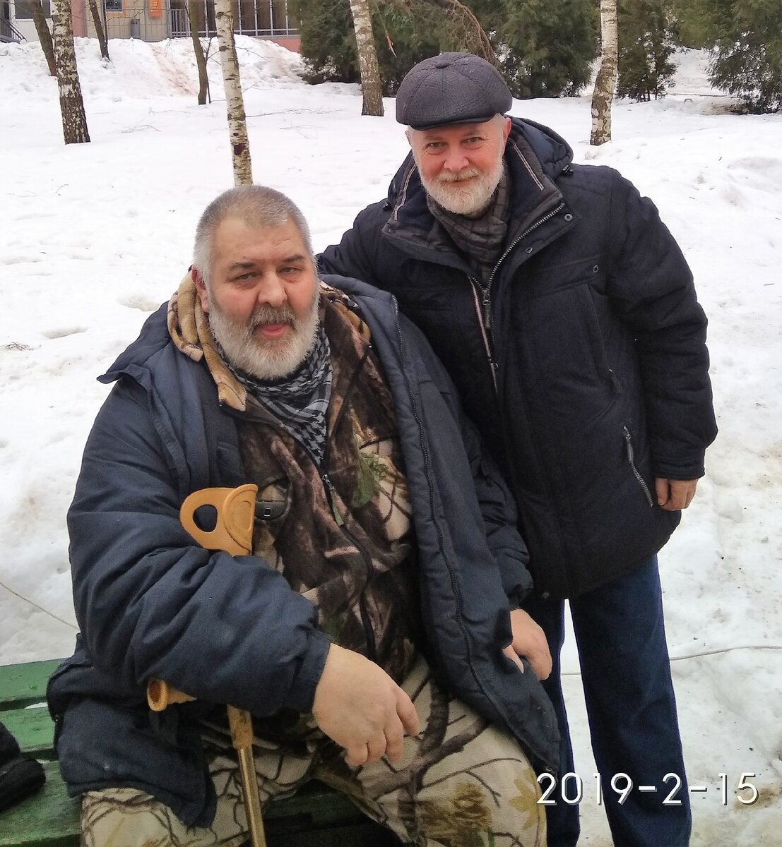Фотография из архива писателя В. Осмарова