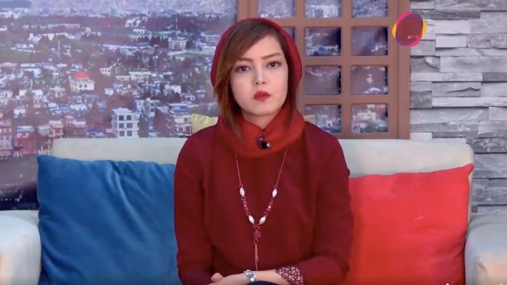       Кобра Хассани Скриншот передачи телеканала Afghanistan Youth