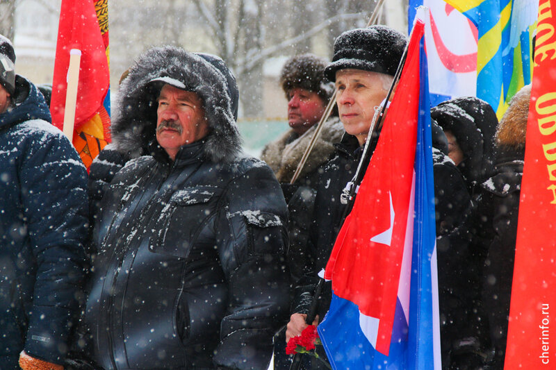    Мероприятие, приуроченное к 35-й годовщине вывода советских войск из Афганистана, состоялось сегодня на площади Революции. Ц