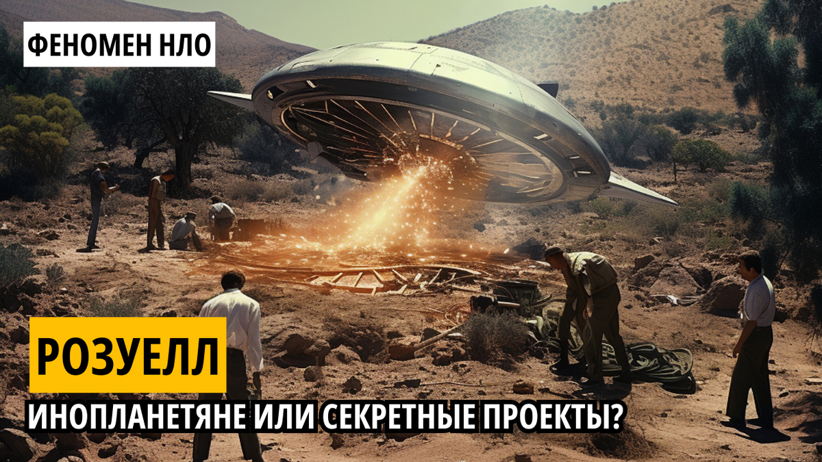 Розуэлл: инопланетяне или секретные проекты? 
