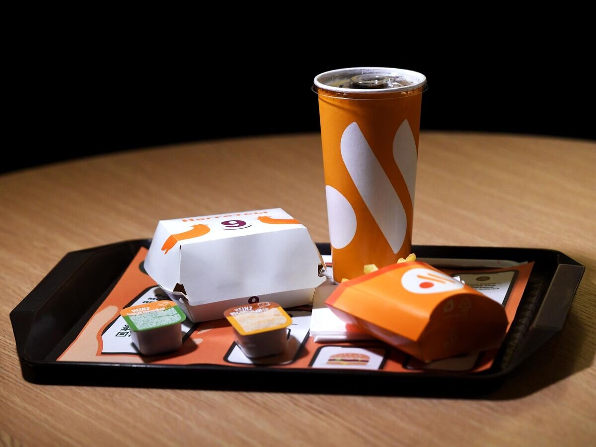    Продукция ресторана быстрого питания "Вкусно и точка"© РИА Новости / Кирилл Каллиников