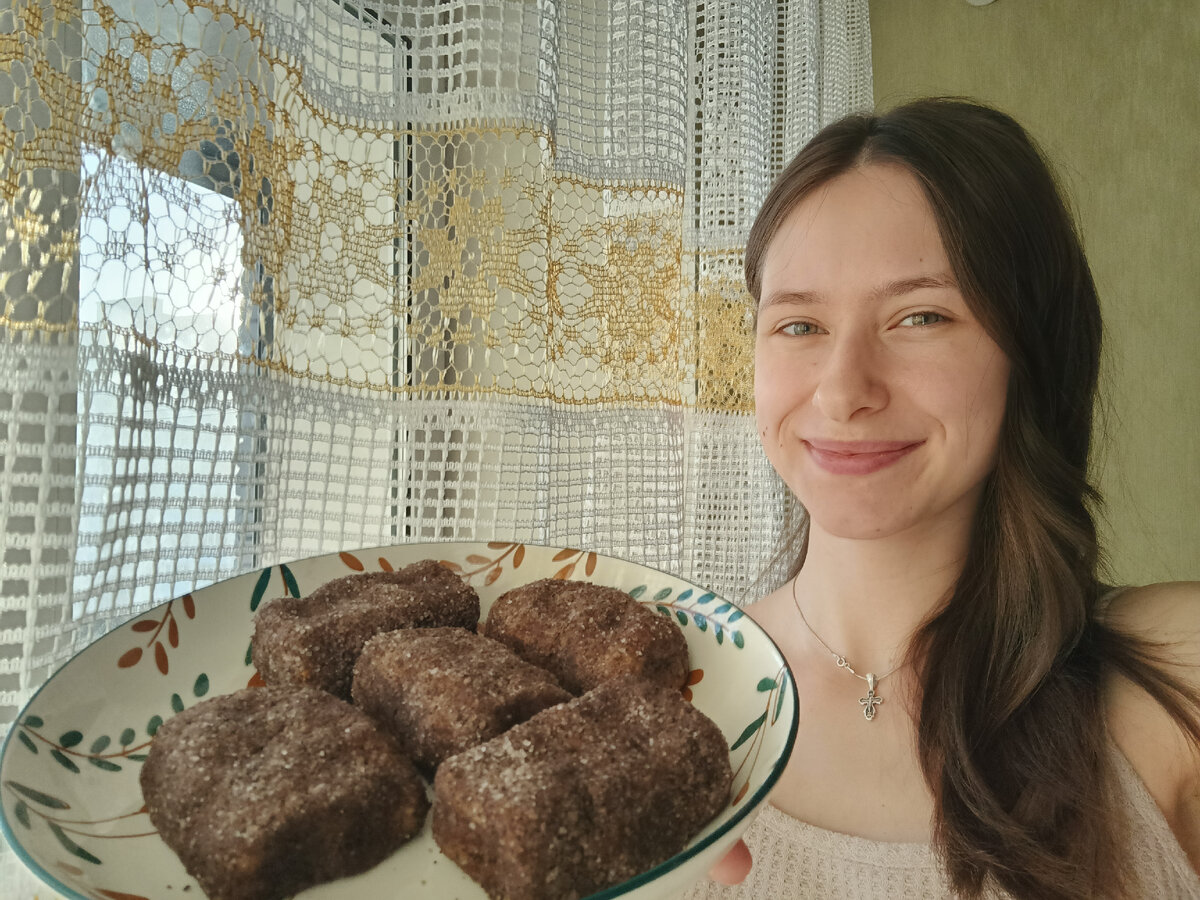 Сии шедевральные неидеальные пироженки-картошенки 😁