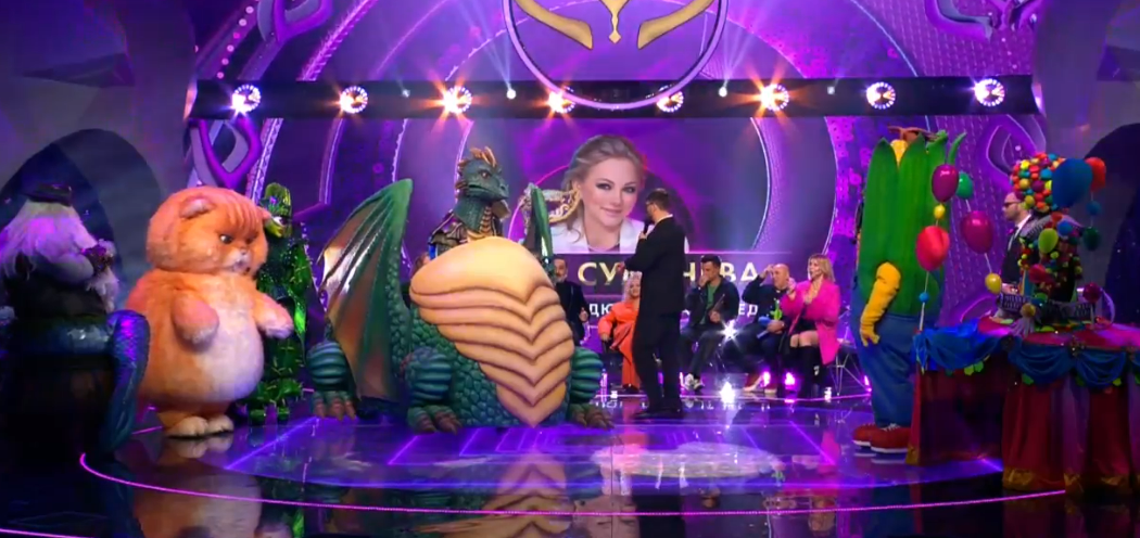 Кадр с презентации пятого сезона шоу "Маска"