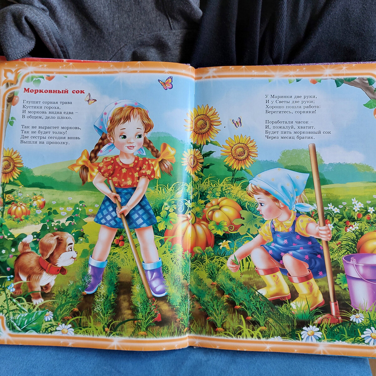 Это просто картинка из книжки Барто. Лето.