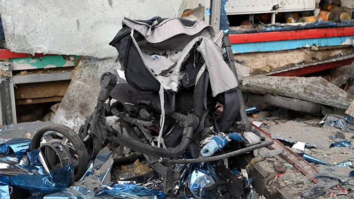 КИЕВ ПОСЛЕДОВАТЕЛЬНО ПРЕВРАЩАЕТ БЕЛГОРОД В МЕСТО КАЗНИ МИРНЫХ ЛЮДЕЙ. СКРИНШОТ ТГ-КАНАЛА НАСТОЯЩИЙ ГЛАДКОВ