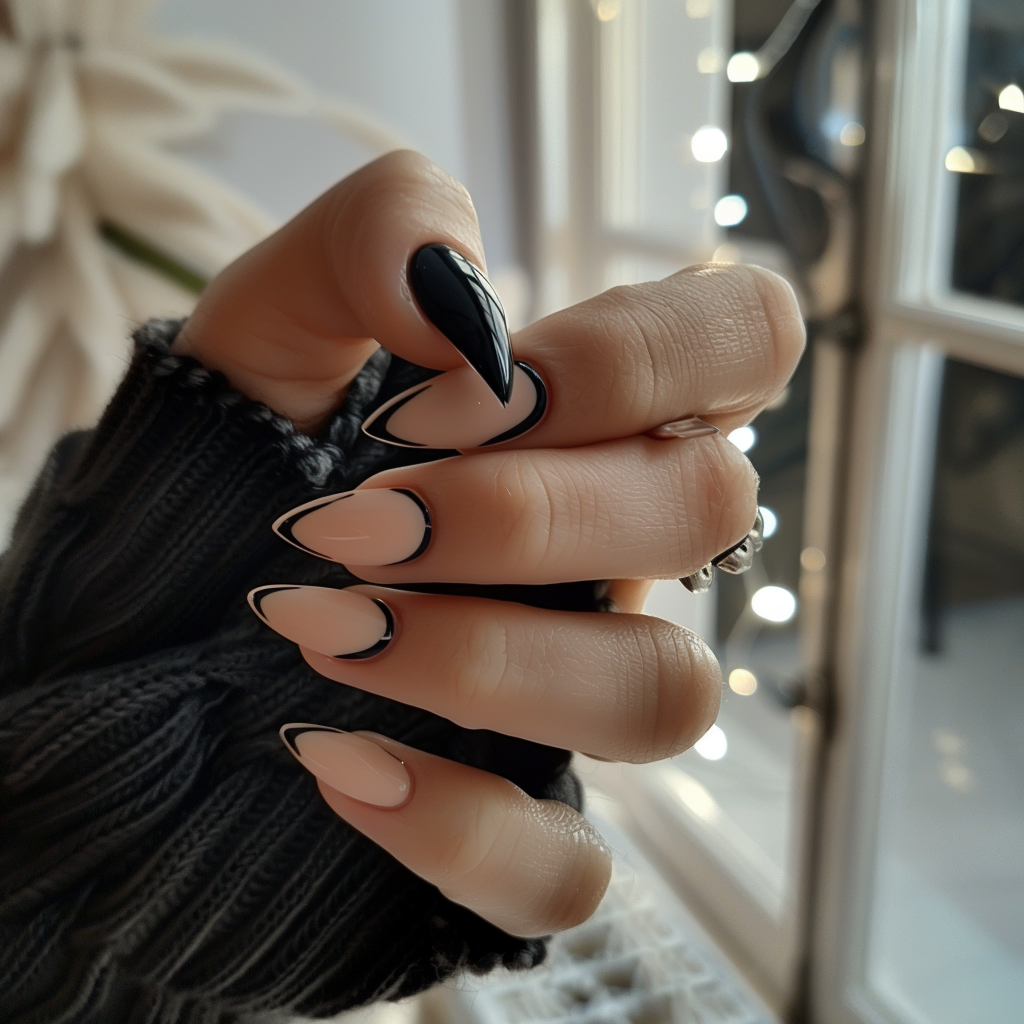 Маникюр, созданный нейросетью.