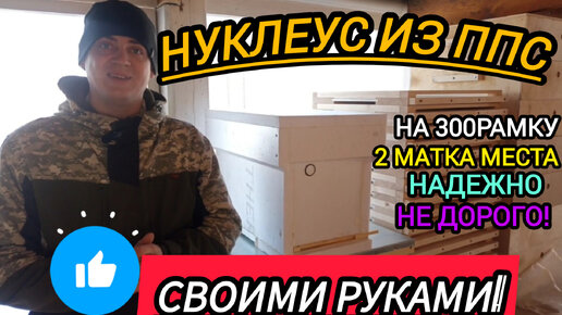 Нуклеусы для пчел Видео