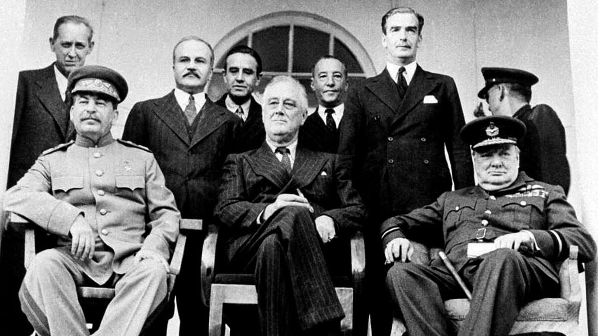 Участники Тегеранской конференции