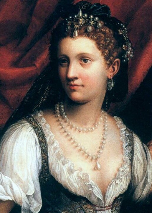 Предполагаемый автопортрет Феде Галиции / Источник: Wikimedia Commons (фрагмент картины, John and Mable Ringling Museum of Art, Public domain) https://commons.wikimedia.org/wiki/File:Judith_with_the_head_of_Holofernes.jpg